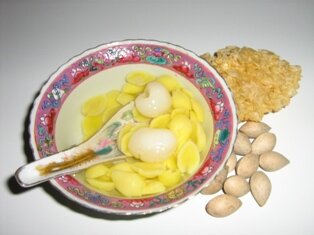 Gingko 
Nuts Tea a sweet Penang dessert