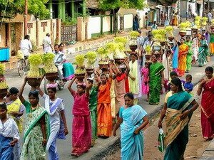 Mulaipuri festival in India
