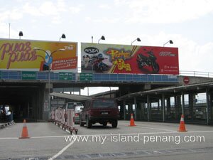 Advertisement bill board in Penang