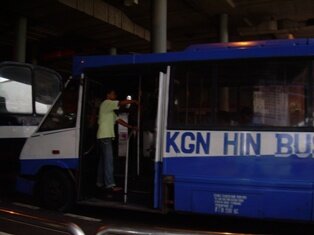 Mini Buses plying the island Penang