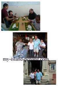 Ian and Lillian Efrat in Penang Heritage and Culinary tours