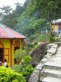 Talisman Shrine at one thousand two hundred steps temple penang