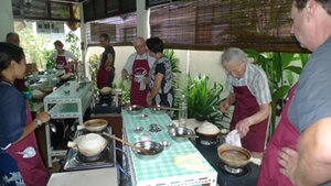 Individual cooking stations