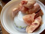 How to dry chicken pieces
