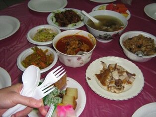 Penang Food, nyonya dishes like Jiew Hu Char, Too Thor Th'ng and others