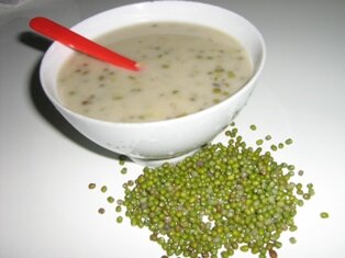 Green Bean Soup, Penang dessert