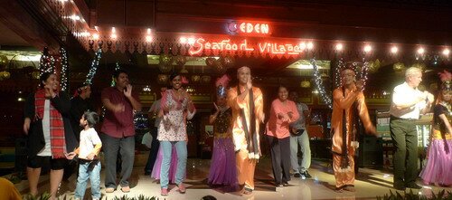 Birthday Celeb in Eden Seafood Village, Batu Ferringhi Penang