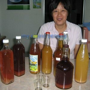 Mrs Lim, Penang maker of Fruit Enzyme