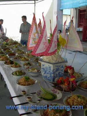 Hungry Ghost Festival in Sungai Bakap Penang