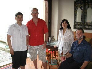 Property Finder Jack with his clients in Penang