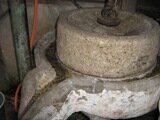 Modern stone rice grinder for kuih kapit