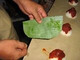 nasi lemak banana leaf