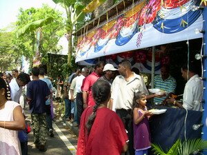 food panthals in thaipusam day penang