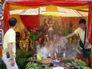 dieties pathanls in thaipusam penang