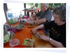 Penang cooking class in Tropical Spice Garden with Pearly Kee