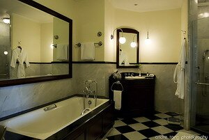 Charming bathroom in Eastern & Oriental Hotel Penang
