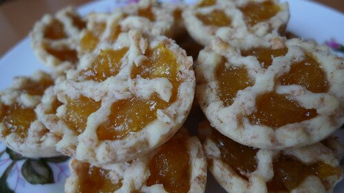 Oatmeal Pineapple Jam Tarts