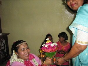 Gifts given after blessing on Coming of Age rites