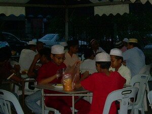 Breaking Fast in Penang Community Mosque