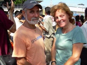 Peter and Sharon in Thaipusam Penang