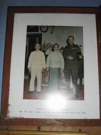 General Sir Gerald Templar with Mr and Mrs Kee Hup Hor 1952 Sungai Bakap Penang