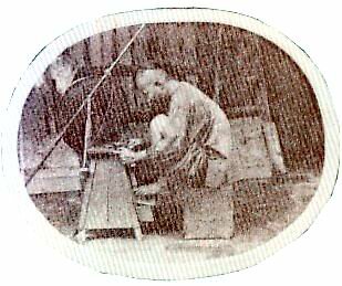 Early Chinese locksmith in Malaya 1876