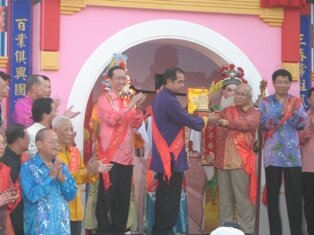 Auspicious 7th day opening in Khoo Kongsi Penang