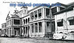 Penang High Court in 1910