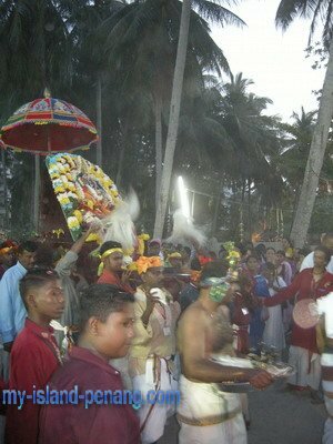 The Teluk Bahang Procession Send Off