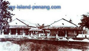 Old Penang Free School in Church Street 1816