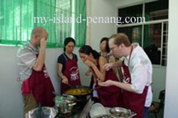 Penang Home Cooking Registration, USA Marn Yee, Gary, Ally and Matt