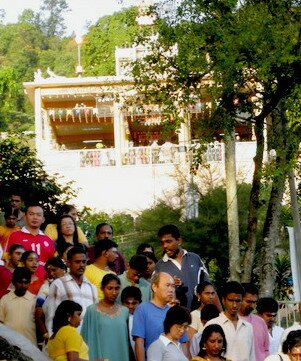 Waterfall Hilltop Temple